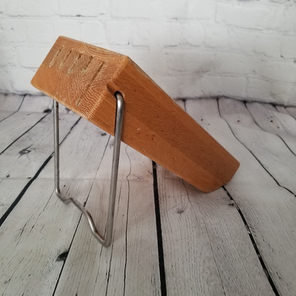Cutco Cutlery Space Saver 5-Slot Knife Block Wood